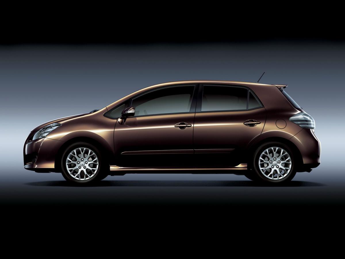 Toyota Blade technical specifications and fuel economy